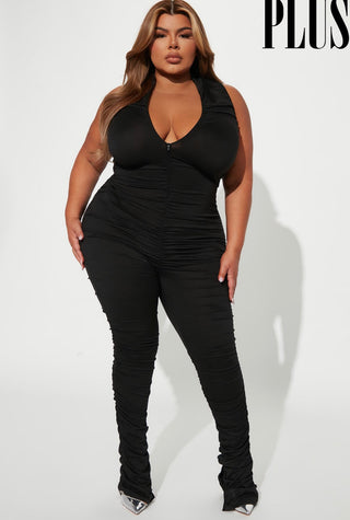 Phabulous” PLUS size jumpsuit 5Besties