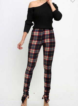 "Gina" Plaid Bottoms MilaMeBoutique